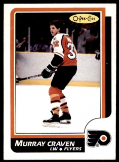 Hokejová karta Murray Craven O-Pee-Chee 1986-87 řadová č. 167