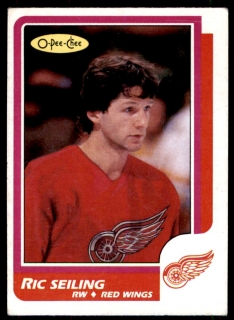Hokejová karta Ric Seiling O-Pee-Chee 1986-87 řadová č. 201