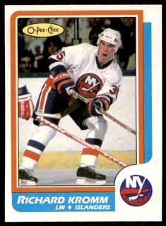 Hokejová karta Richard Kromm O-Pee-Chee 1986-87 řadová č. 229