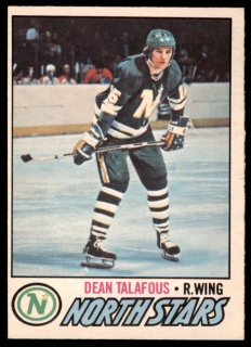 Hokejová karta Dean Talafous O-Pee-Chee 1977-78 řadová č. 49