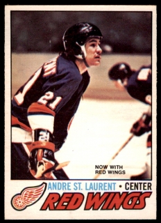 Hokejová karta Andre St. Laurent O-Pee-Chee 1977-78 řadová č. 171