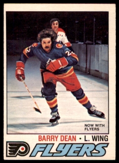 Hokejová karta Barry Dean O-Pee-Chee 1977-78 rookie č. 183