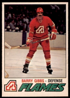 Hokejová karta Barry Gibbs O-Pee-Chee 1977-78 řadová č. 319