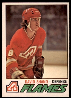 Hokejová karta David Shand O-Pee-Chee 1977-78 rookie č. 355