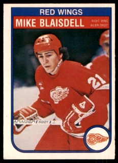 Hokejová karta Mike Blaisdell O-Pee-Chee 1982-83 řadová č. 81