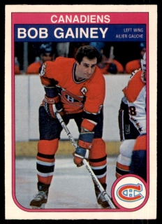 Hokejová karta Bob Gainey O-Pee-Chee 1982-83 řadová č. 181