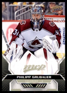 Hokejová karta Philipp Grubauer UD MVP 2020-21 řadová č. 74