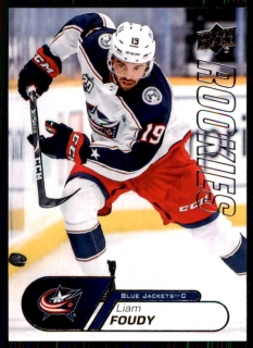 Hokejová karta Liam Foudy UD NHL Rookie 2020-21 č. 5