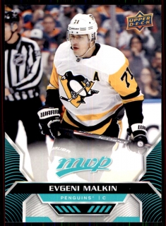 Hokejová karta Evgeni Malkin UD MVP 2020-21 Short Print č. 210