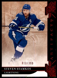 Hokejová karta Steven Stamkos UD Artifacts 2019-20 Ruby /399 č. 138