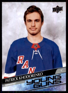 Hokejová karta Patrick Khodorenko UD Extended 2020-21 Young Guns č. 709