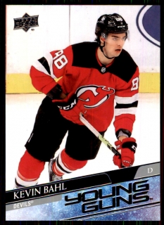 Hokejová karta Kevin Bahl UD Extended 2020-21 Young Guns č. 720