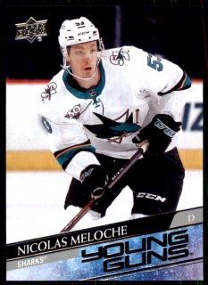 Hokejová karta Nicolas Meloche UD S2 2020-21 Young Guns č. 463