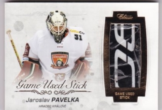 Hokejová karta Jaroslav Pavelka OFS 17/18 S.II. Game Used Stick 