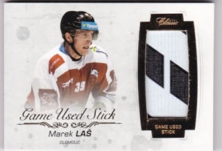Hokejová karta Marek Laš OFS 17/18 S.II. Game Used Stick 