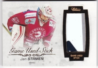 Hokejová karta Jan Strměň OFS 17/18 S.II. Game Used Stick 