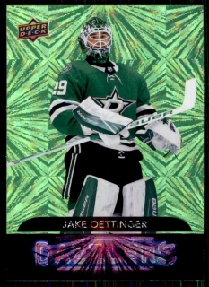 Hokejová karta Jake Oettinger UD S2 2020-21 Dazzlers č. DZ-65