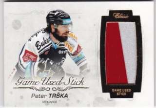 Hokejová karta Peter Trška OFS 17/18 Game Used Stick