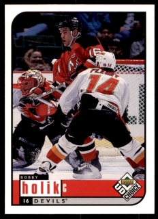 Hokejová karta Bobby Holík UD Choice 1998-99 řadová č. 115