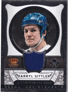 Hokejová karta Darryl Sittler Panini Crown Royale 2013-14 Regal Achievements