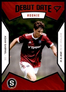 Fotbalová karta Adam Gabriel Fortuna Liga 21-22 S1 Debut Date Rookie č. DR1