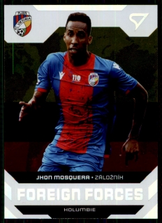 Fotbalová karta Jhon Mosquera Fortuna Liga 21-22 S1 Foreign Forces č. FF13