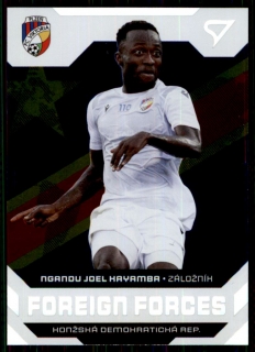 Fotbalová karta Ngandu Joel Kayamba Fortuna Liga 21-22 S1 Foreign Forces č. FF14
