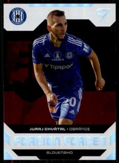 Fotbalová karta Juraj Chvátal Fortuna Liga 21-22 S1 Foreign Forces č. FF25
