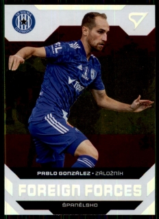 Fotbalová karta Pablo González Fortuna Liga 21-22 S1 Foreign Forces č. FF33