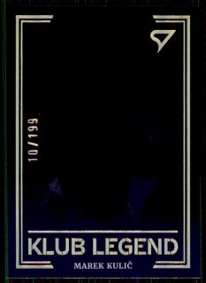Fotbalová karta Marek Kulič Fortuna Liga 21-22 S1 Klub Legend /199