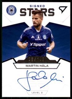 Fotbalová karta Martin Hála Fortuna Liga 21-22 S1 Signed Stars /149