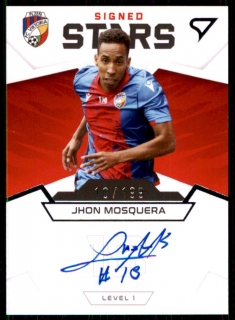 Fotbalová karta Jhon Mosquera Fortuna Liga 21-22 S1 Signed Stars /199
