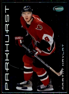 Hokejová karta Martin Havlát Parkhurst 2001-02 řadová č. 97
