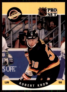 Hokejová karta Robert Kron Pro Set 1990-91 Rookie č. 642