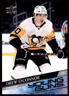 Hokejová karta Drew O'Connor UD Extended 2020-21 Young Guns č. 728