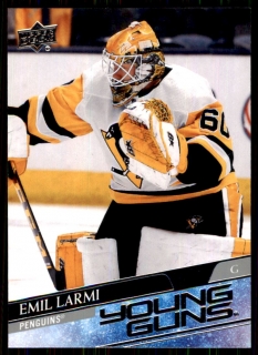 Hokejová karta Emil Larmi UD S1 2020-21 Young Guns č. 236