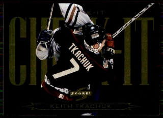Hokejová karta Keith Tkachuk Pinnacle Score 1996-97 Check It č. 4 of 18