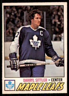 Hokejová karta Darryl Sittler O-Pee-Chee 1977-78 řadová č. 38