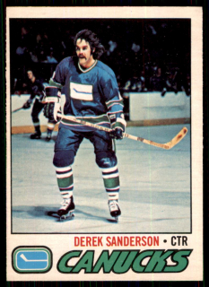 Hokejová karta Derek Sanderson O-Pee-Chee 1977-78 řadová č. 46
