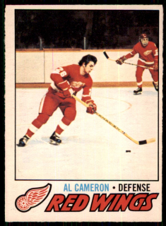 Hokejová karta Al Cameron O-Pee-Chee 1977-78 řadová č. 48