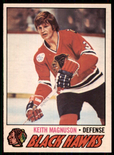 Hokejová karta Keith Magnuson O-Pee-Chee 1977-78 řadová č. 89