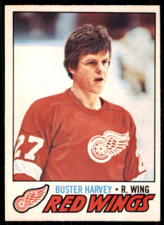Hokejová karta Buster Harvey O-Pee-Chee 1977-78 řadová č. 122