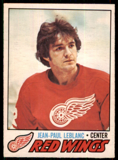Hokejová karta Jean-Paul Leblanc O-Pee-Chee 1977-78 řadová č. 133