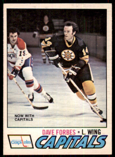 Hokejová karta Dave Forbes O-Pee-Chee 1977-78 řadová č. 143