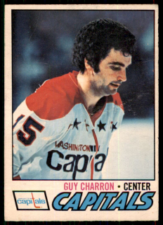 Hokejová karta Guy Charron O-Pee-Chee 1977-78 řadová č. 145