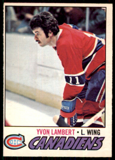 Hokejová karta Yvon Lambert O-Pee-Chee 1977-78 řadová č. 151
