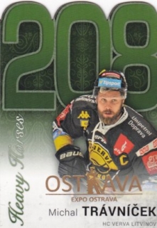 Hokejová karta Michal Trávníček OFS 17/18 S.I. Expo Ostrava Insert