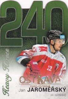 Hokejová karta Jan Jaroměřský OFS 17/18 S.I. Expo Ostrava Insert