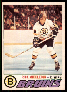 Hokejová karta Rick Middleton O-Pee-Chee 1977-78 řadová č. 246