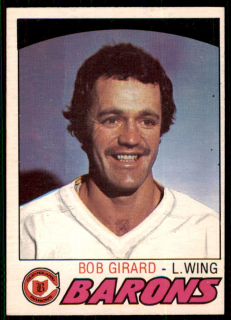 Hokejová karta Bob Girard O-Pee-Chee 1977-78 řadová č. 255